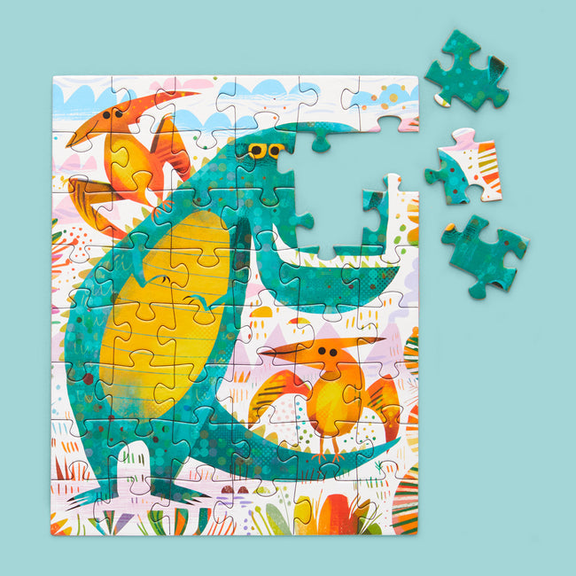 T Rex and Friends 48 Piece Puzzle Snax