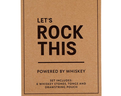 Whiskey Stones Book Box - Let's Rock This