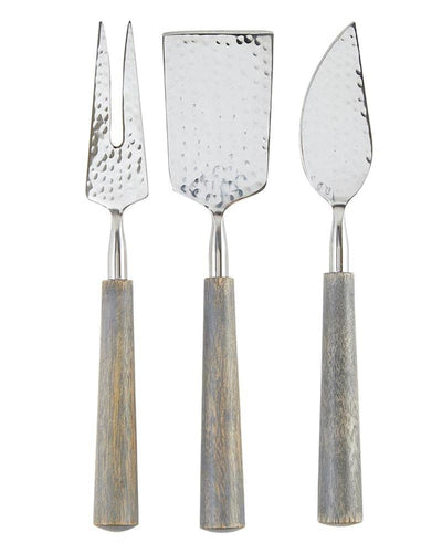 Driftwood Cheese Knives - Set of 3