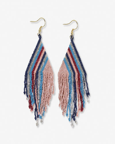 Haley Beaded Fringe Earring Copenhagen