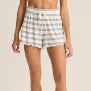 Campus Stripe Short- Vanilla Ice