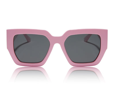 She's a 10 Square Sunglasses- Bubblegum Pink